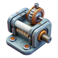 stunning minimalist Adaptive Actuator Mechanism Detailed Isolated authentic png