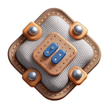 sereno rustico adattabile tessuto toppa con sensori isolato trasparente sfondo alto qualità png