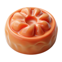 serene rustic Agar Agar Gel Close Up Cutout with Smooth Texture high resolution png