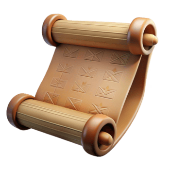 impresionante rústico antiguo Desplazarse con sin descifrar guión separar genuino png