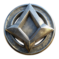wonderful rustic Ancient Symbol with Metallic Finish Transparent detailed png
