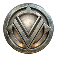 magnificent classic Ancient Symbol with Metallic Finish Transparent professional png