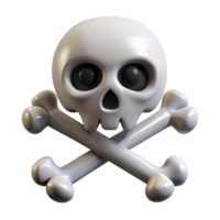 magnificent classic Anonymous Hacker Symbol Skull and Crossbones Isolated Element authentic png