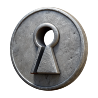 impressive artistic Anonymous User Symbol Keyhole Isolated Element 4K png