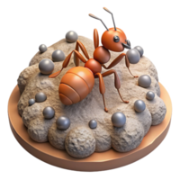 wonderful rustic Ant Colony Algorithm Visualization Isolated high quality png