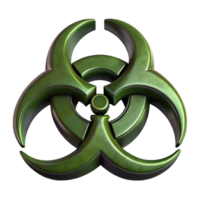 extraordinary abstract Army Green Synthetic Biohazard Symbol Cutout Element exclusive png