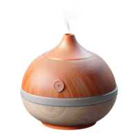 stunning minimalist Aromatherapy Diffuser Isolated with Gentle Mist high quality png