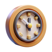 impressive traditional Art Deco Clock Transparent Cutout Element high quality png