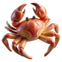magnificent rustic Artificial Crab Leg Realistic Render Isolated Transparent Background detailed png