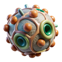 wonderful modern Artificial Life Form Microscopic View Cutout authentic png