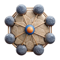 magnificent abstract Artificial Neural Network Diagram Cutout White Background exclusive png