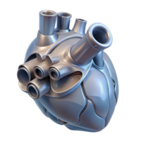 serene artistic Artificial Organ 3d Printed Heart Transparent original png