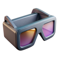 magnificent minimalist Augmented Reality Glasses Side View Isolated Element high quality png