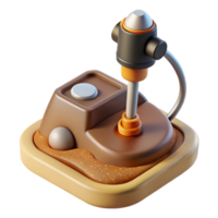 dramatic creative Automated Soil Testing System Probe Close Up Cutout high quality png