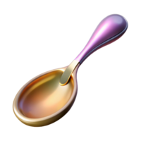 elegant abstract Bent Spoon Time Distortion Effect Isolated exclusive png