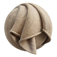 wonderful artistic Beige Tweed Fabric Herringbone Pattern Transparent Background original png