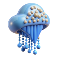 stunning artistic Binary Code Stream Flowing Downward Transparent Background high resolution png