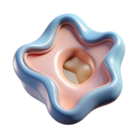 wonderful abstract Biocompatible Plastic Cutout on Transparent Background exclusive png