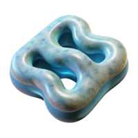 beautiful modern Biocompatible Polymer Cutout on Transparent Background high quality png