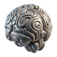 extraordinary creative Bio Cybernetic Brain Complex Structure Cutout high resolution png