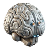 magnificent rustic Bio Cybernetic Brain Complex Structure Cutout professional png