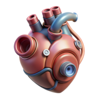extraordinary minimalist Bio Cybernetic Heart Artificial Valves Cutout original png