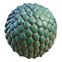 vibrant creative Bio Cybernetic Reptile Scales Close Up Isolated high resolution png