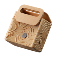 impressive artistic Biodegradable Packaging Design Flat Lay Cutout high resolution png