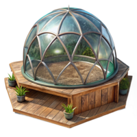 wonderful classic Biodome Observation Deck Transparent authentic png