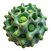 dramatic classic Bioengineered Algae Microscopic View Cutout 4K png