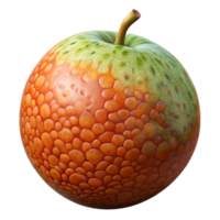 vibrant artistic Bioengineered Fruit Skin Texture Isolated exclusive png
