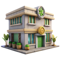 extraordinary creative Bio Inspired Building Facade Cutout professional png