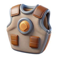 extraordinary modern Biometric Chest Patch Front View Cutout Transparent Background 4K png