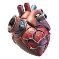 impressive rustic Biomimetic Artificial Heart Isolated high resolution png