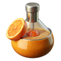 magnificent rustic Bioreactor Orange Slice Juicy Pulp Transparent Background original png