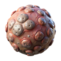 dramatic artistic Bioreactor Meatball Single Object Isolated Element detailed png