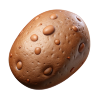 serene artistic Bioreactor Potato Brown Skin Isolated Element exclusive png