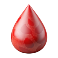 extraordinary abstract Blood Drop Icon Red Transparent Background authentic png
