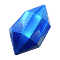 extraordinary rustic Blue Crystal Suspended in Air Isolated Element high resolution png