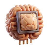 vibrant creative Brain Implant Chip Microchip Design Cutout exclusive png