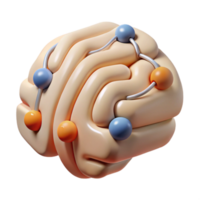 wonderful vintage Brainstorming Mind Map Cutout on Transparent Background with Handwritten Style detailed png