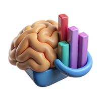 magnificent rustic Brainwave Activity Graph Cutout with Realistic Data and White Background exclusive png