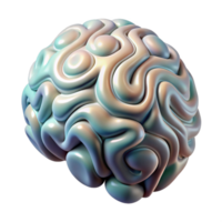 elegant abstract Brainwave Pattern Abstract Art Transparent Background exclusive png