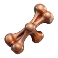 extraordinary abstract Bronze Synthetic Bone Structure Isolated authentic png