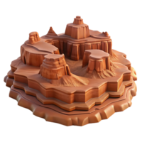 beautiful rustic Canyonlands Panorama Isolated Element Wide Angle View high resolution png