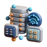 magnífico tradicional celular dados em processamento sistema ilustração isolado elemento autêntico png