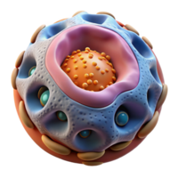extraordinary contemporary Cellular Structure Microscopic View Cutout Element high quality png