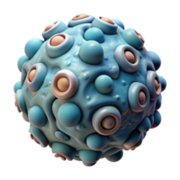 extraordinary traditional Cellular Structure Microscopic View Cutout Element high quality png