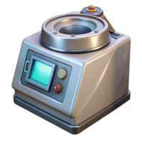 wonderful creative Centrifuge Machine with Control Panel Transparent Background premium png