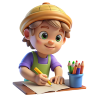 stunning abstract Child Drawing with Crayons Cutout original png